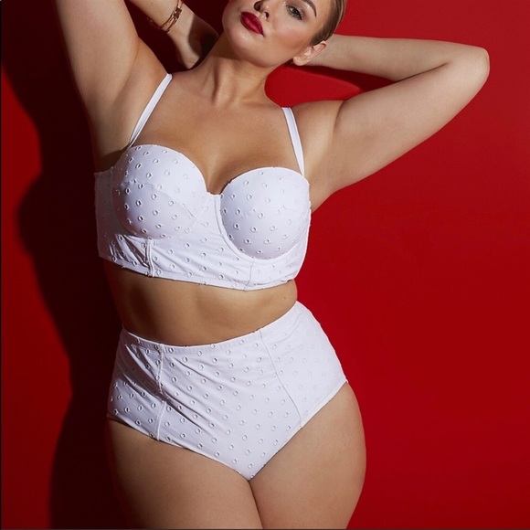 Cacique Other - LOWEST Lela Rose Cacique Eyelet Swimsuit Bottom